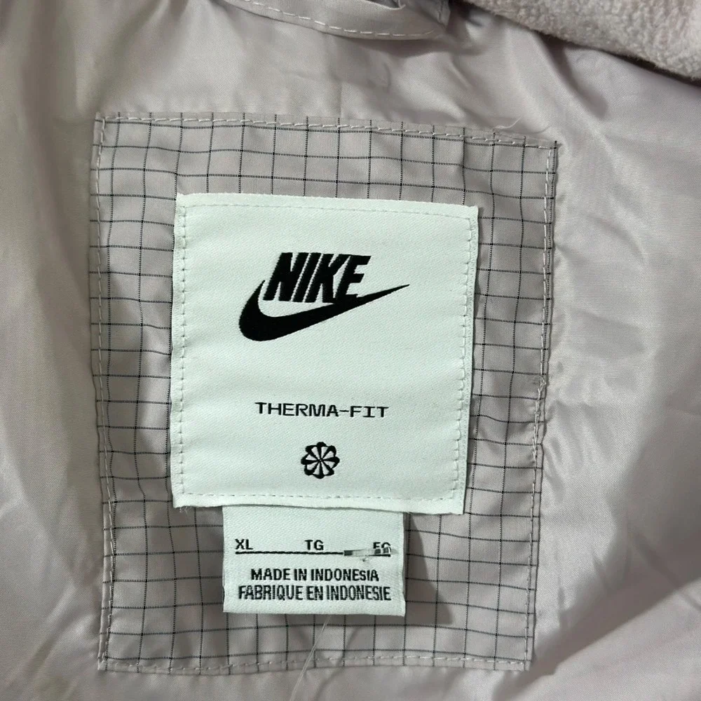 Nike Sportswear Windpuffer Therma-FIT Long Puffer‎ Vest Platinum Violet Size XL